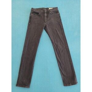 rag & bone Fit 2 Slim Jeans Men's 30 x 32 Black Denim Low Rise Stretch